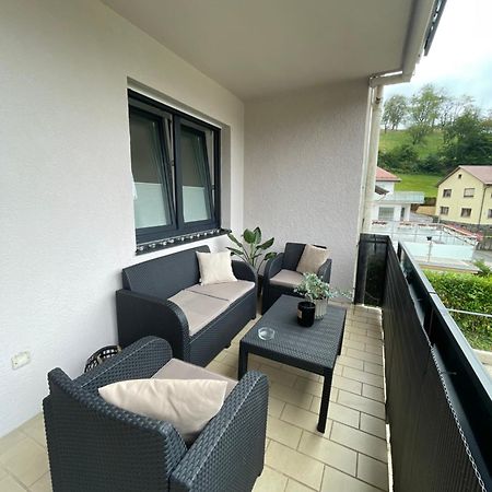 Ferienwohnung Am Felsenmeer Lautertal  Exterior foto